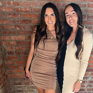 One shoulder ruched dress